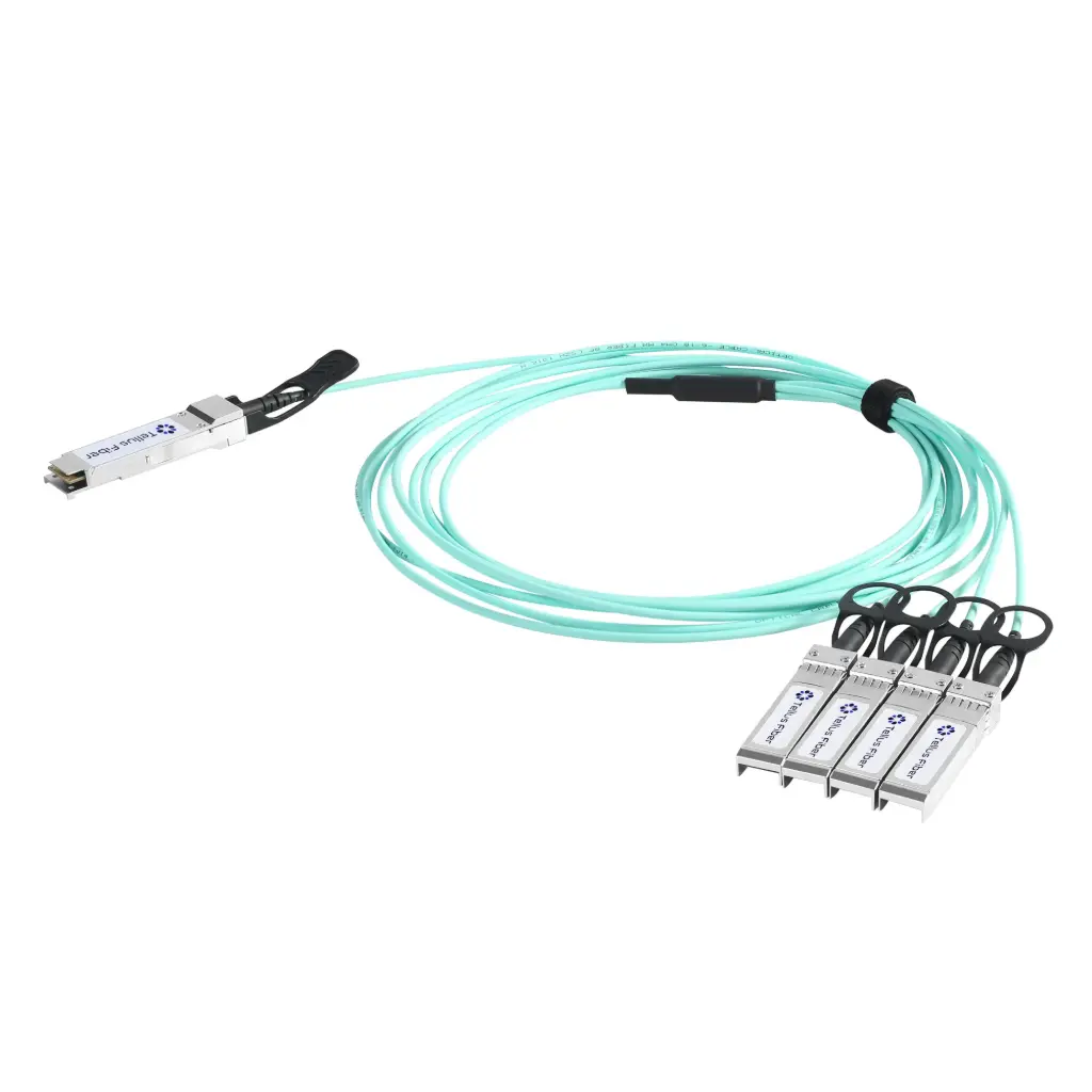 100G QSFP28 to 4x25G SFP28, Active Optical Cable