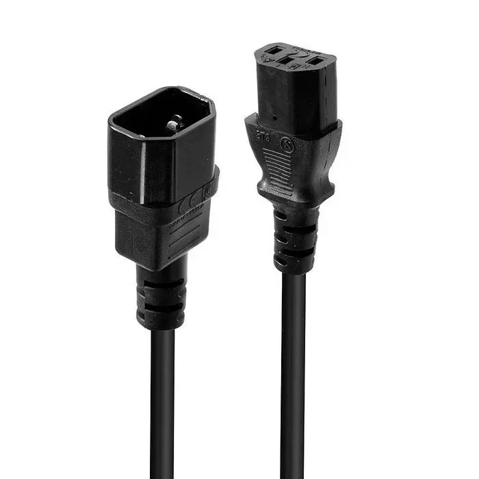 Extension Cable IEC Black 2m