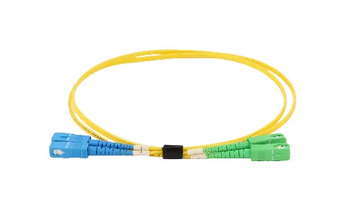 Fiber optic patch cord OS2 SM 9/125 SC-SC/APC